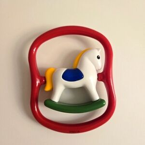 TOLO Baby Rattle Rocking Horse Pony Spinning Rattle